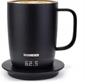 Gadżety dla niej i dla niego - Kubek Podgrzewany SMART Podgrzewacz do Kawy Herbaty Biura USB - miniaturka - grafika 1