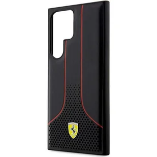 Ferrari FEHCS23LPCSK S23 Ultra S918 czarny/black hardcase Perforated 296 P - Etui i futerały do telefonów - miniaturka - grafika 6