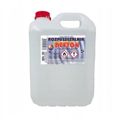 Rozpuszczalniki i preparaty do czyszczenia - Aceton 5l CAZET - miniaturka - grafika 1