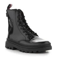 Glany damskie - Buty Palladium Pallatrooper Off 77204-010-M czarne - miniaturka - grafika 1
