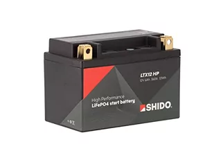 SHIDO LTX12 HP Litowo-jonowa - Akumulatory motocyklowe - miniaturka - grafika 1