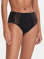 Majtki damskie - Chantelle Figi klasyczne z wysokim stanem Pulp Girls C22XC5 Czarny - miniaturka - grafika 1