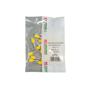 AKS Zielonka Końcówka tulejkowa CE060012 - Kostki, złączki, wtyczki - miniaturka - grafika 1