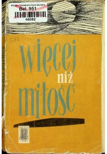 Więcej niż miłość - Poezja - miniaturka - grafika 1