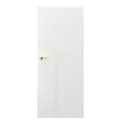 Drzwi wewnętrzne - Porta Drzwi wewnętrzne pełne Trim E białe 80 prawe - miniaturka - grafika 1