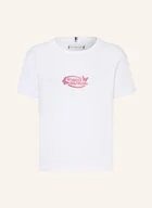 Koszulki dla dziewczynek - Tommy Hilfiger T-Shirt weiss - TOMMY HILFIGER - miniaturka - grafika 1