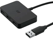 Huby USB - Hub (pasywny) ISY USB IHU-1002 Czarny - miniaturka - grafika 1