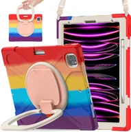 Etui do tabletów - Etui do iPad Pro 3/2/1 11” z Podstawką i Paskiem na Ramię Kolorowe - miniaturka - grafika 1