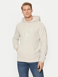 Guess Bluza M5RQ36 KCN01 Szary Regular Fit - Bluzy męskie - miniaturka - grafika 1