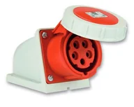 Osprzęt siłowy - PCE POLSKA GS165/IP67 gniazdo stałe 16A 5P 400V IP67 - miniaturka - grafika 1