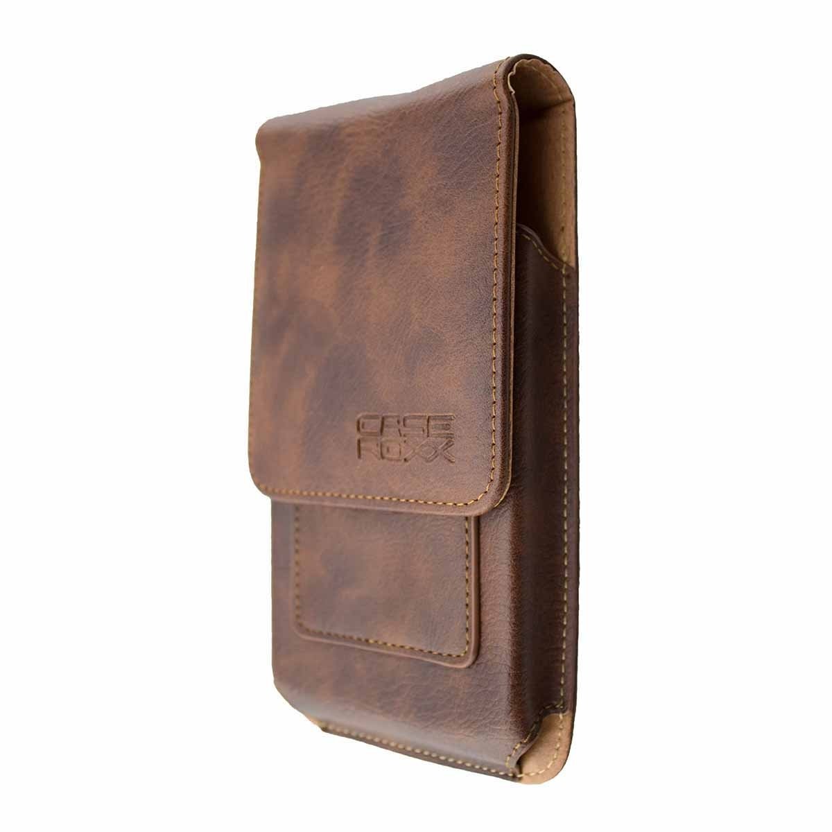 etui na telefon komórkowy caseroxx outdoor odpowiednie dla Oukitel WP5000 z obrotowym zaczepem na pasek, kabura ochronna w kolorze brązowym