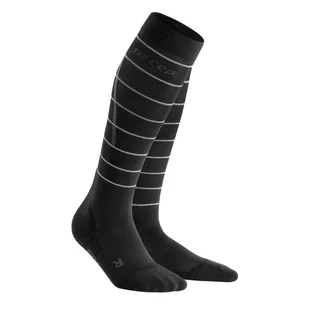 Skarpety kompresyjne damskie sportowe CEP Reflective wysokie - Skarpetki damskie - miniaturka - grafika 1