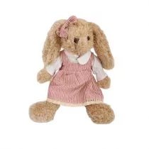 Beppe Pluszak Królik Rosalie w sukience 30 cm - Maskotki i pluszaki - miniaturka - grafika 1