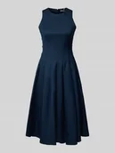 Sukienki - Dopasowana sukienka casualowa z lnem i dodatkiem wiskozy - miniaturka - grafika 1