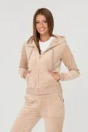 Bluzy damskie - JUICY COUTURE Beżowa bluza Robertson - Juicy Couture - miniaturka - grafika 1