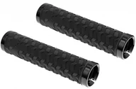 Akcesoria rowerowe - Kellys Chwyty Poison 135 mm black (C0228) - miniaturka - grafika 1