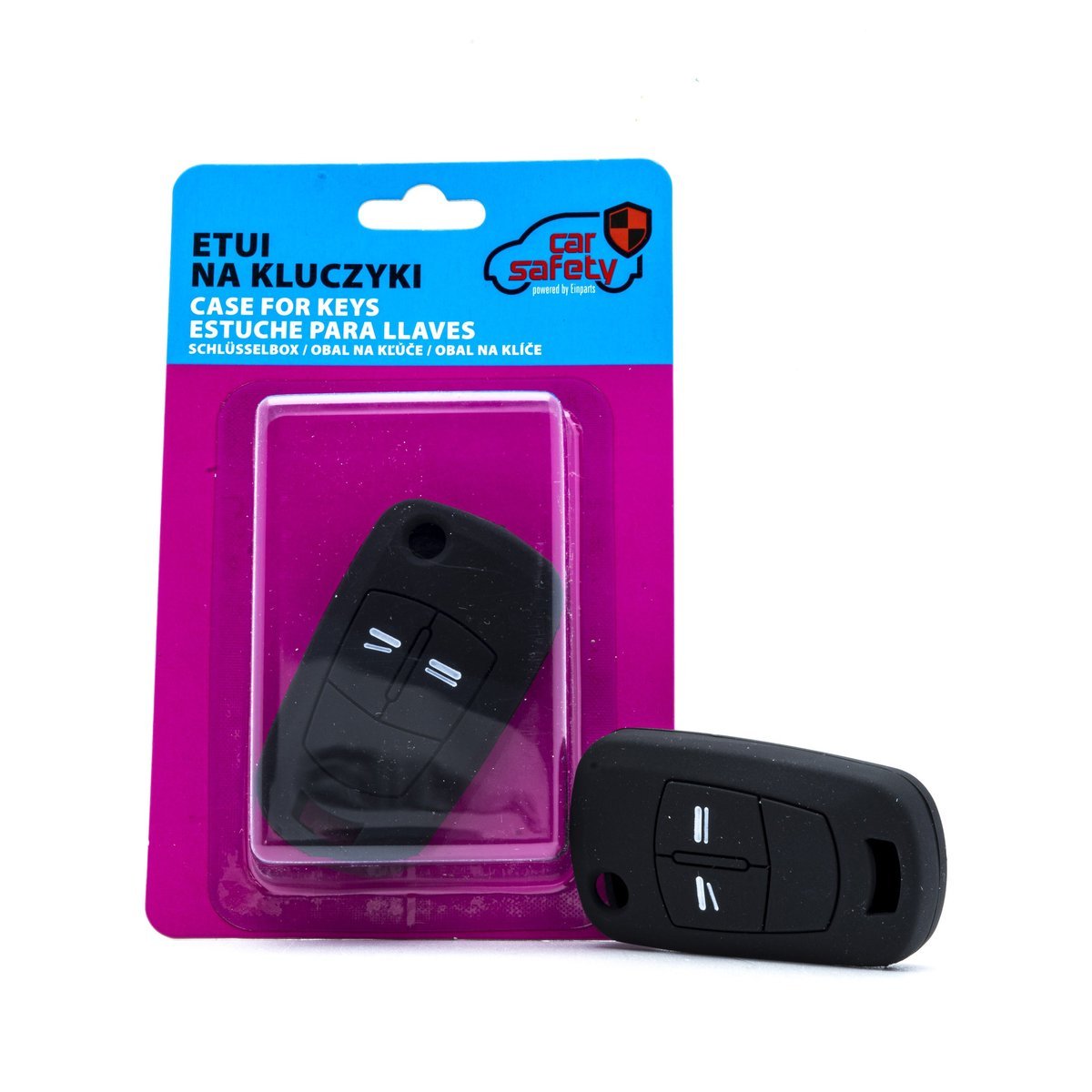 CARSAFETY ETUI SILIKONOWE NA KLUCZYK DO OPEL ASTRA H CORSY D TIGRA ZAFIRA