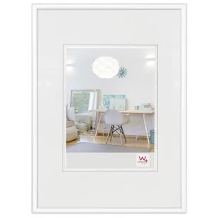 Walther kv015b New Lifestyle tworzywo sztuczne ramka, biały, 15 x 20 cm KV520W - Ramki na zdjęcia - miniaturka - grafika 1