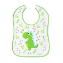Babyono Śliniak frotte Jem prawie sam 9 m+ Dinozaur - Śliniaki i fartuszki - miniaturka - grafika 1