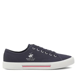 Tenisówki Beverly Hills Polo Club M-24MVS5012 Granatowy - Trampki męskie - miniaturka - grafika 1