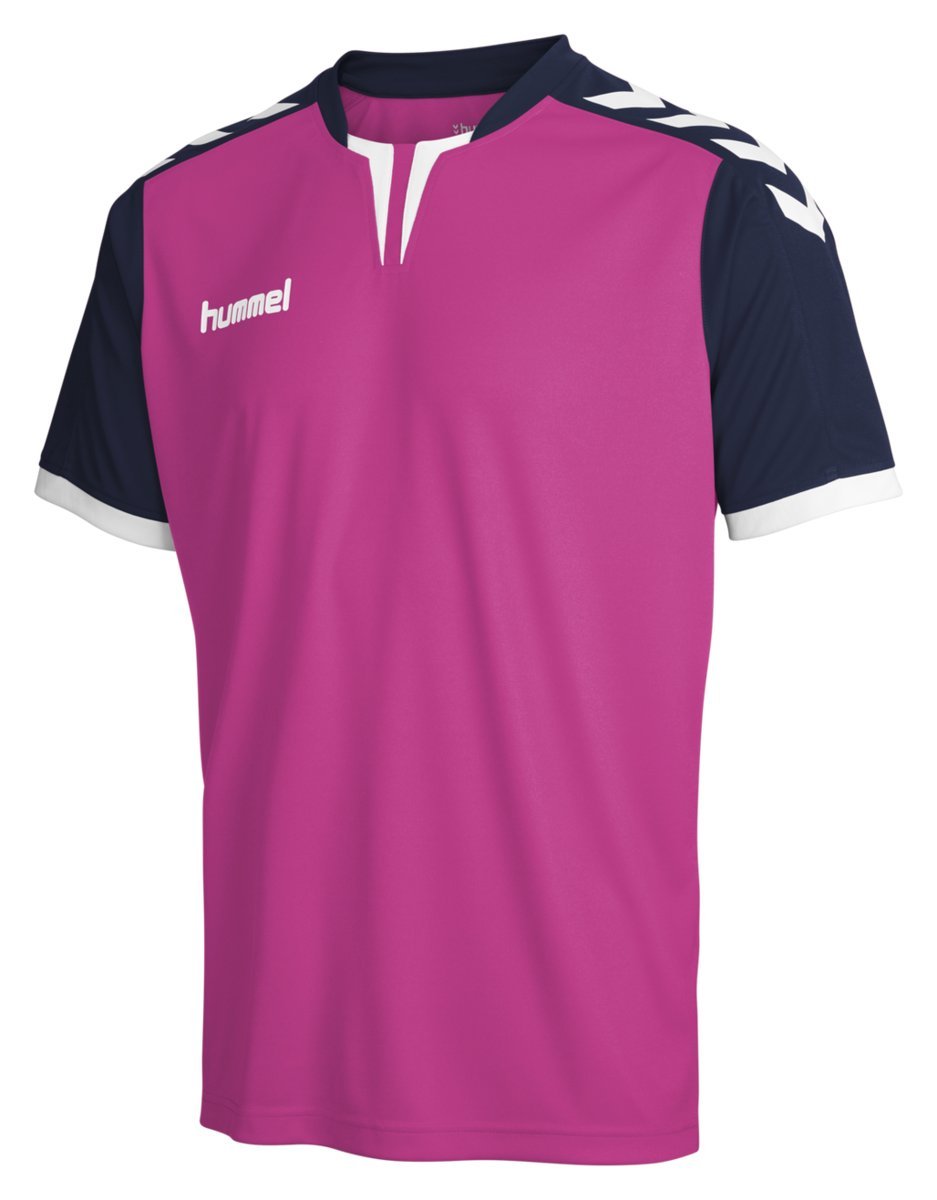 Koszulka sportowa HUMMEL core SS poly różowa r. S