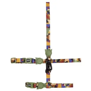 Szelki ZEE DOG Pixel U Wielokolorowy + Smycz - Szelki dla psów - miniaturka - grafika 1