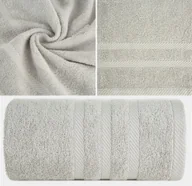 Ręczniki - Ręcznik Frotte 70x140 Eurofirany MILO srebrny 500gsm Bawełniany Kąpielowy - miniaturka - grafika 1