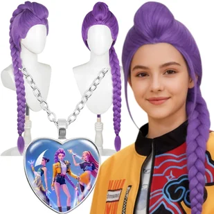 RUMI PERUKA DEMON HUNTERS KPOP ŁOWCZYNIE DEMONÓW AKCESORIA DO STROJU - Moda i Uroda OUTLET RUMI PERUKA DEMON HUNTERS KPOP ŁOWCZYNIE DEMONÓW AKCESORIA DO STROJU - Moda i Uroda OUTLET - miniaturka - grafika 1