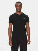 Koszulki męskie - Lacoste T-Shirt TH6710 Czarny Regular Fit - miniaturka - grafika 1