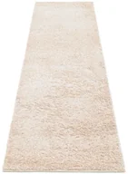 Wycieraczki - Beżowy jednokolorowy chodnik na metry shaggy A0-K23 - miniaturka - grafika 1