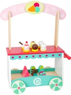 Zabawy w naśladowanie dorosłych - small foot Wózek z akcesoriami - 3+ - miniaturka - grafika 1