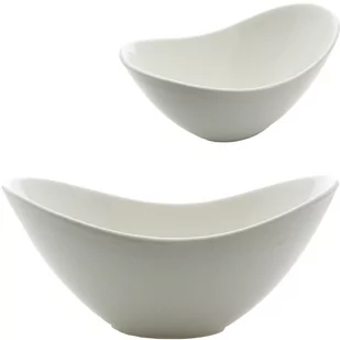 MISKA SALATERKA PORCELANOWA BIAŁA 1.1L - Miski i półmiski - miniaturka - grafika 1