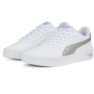 Puma Carina 2.0 Distressed trampki damskie biały srebrny rozmiar 36 - Trampki damskie - miniaturka - grafika 1