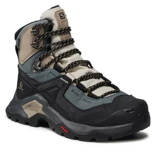 Buty trekkingowe damskie - Trekkingi SALOMON - Quest Element Gtx W GORE-TEX 414574 20 V0 Ebony/Rainy Day/Stormy Weather - grafika 1