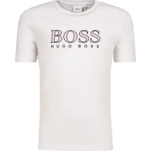 BOSS Kidswear T-shirt | Regular Fit - Koszulki dla chłopców - miniaturka - grafika 1