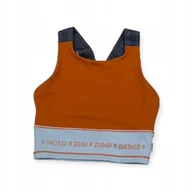 Koszulki i topy damskie - Stanik sportowy dziewczęcy top MOLO 7/8 lat 122-128cm - miniaturka - grafika 1