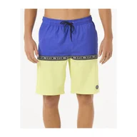 Kąpielówki męskie - Spodenki surfingowe męskie Rip Curl Raw Energy Split Volley Niebieski - miniaturka - grafika 1
