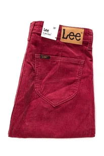 SPÓDNICA SZTRUKSOWA LEE A LINE SKIRT BIKINI RED L38NDC87 112108271 - Lee - Spódnice - miniaturka - grafika 1