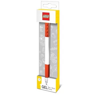 LEGO Długopis żelowy czerwony 1 szt 51475 - Przybory szkolne - miniaturka - grafika 1