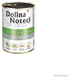 DOLINA NOTECI Premium bogata w dziczyznę - puszka 400g - Mokra karma dla psów - miniaturka - grafika 1