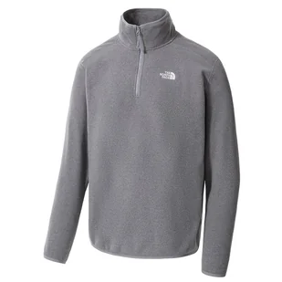 Bluza The North Face 100 Glacier 0A5IHPJA71 - szara - Bluzy męskie - miniaturka - grafika 1