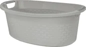 Kosze na bieliznę - Wanna na pranie z uchwytami Kosz na pranie 40L Wanna na pranie do łazienki wykonana z tworzywa sztucznego Jasnoszary - miniaturka - grafika 1