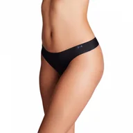 Majtki damskie - Damska bielizna treningowa (3-pack) Under Armour UA Pure Stretch NS Thong - czarna - miniaturka - grafika 1