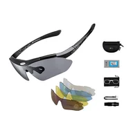 Okulary sportowe - Okulary rowerowe, polaryzacyjne Rockbros 10003 (czarne) Rockbros - miniaturka - grafika 1