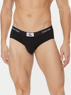 Majtki męskie - Calvin Klein Underwear Slipy 000NB3402A Czarny - miniaturka - grafika 1