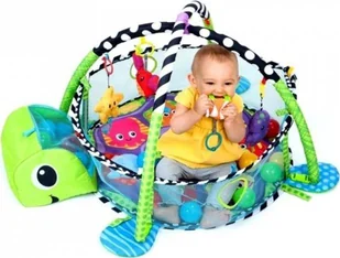 Lean Sport Mata Edukacyjna Dla Maluszka Żółw 3w1 + Piłki - Maty edukacyjne - miniaturka - grafika 1