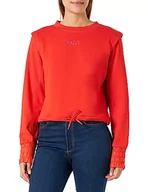 Bluzy damskie - BOSS C_enumber damska bluza, Bright Orange821, XL - miniaturka - grafika 1