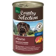 Mokra karma dla psów - REAL NATURE Country Selection Adult 6 x 400 g Alpine z wołowiną alpejską i indykiem - miniaturka - grafika 1