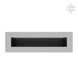 Akcesoria kominkowe - kratka wentylacyjna luft 60x200 mm - szlifowany - miniaturka - grafika 1