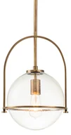 Lampy sufitowe - Quintiesse Somerset QN-SOMERSET-P-C-HB lampa wisząca 1x60W/E27 - miniaturka - grafika 1